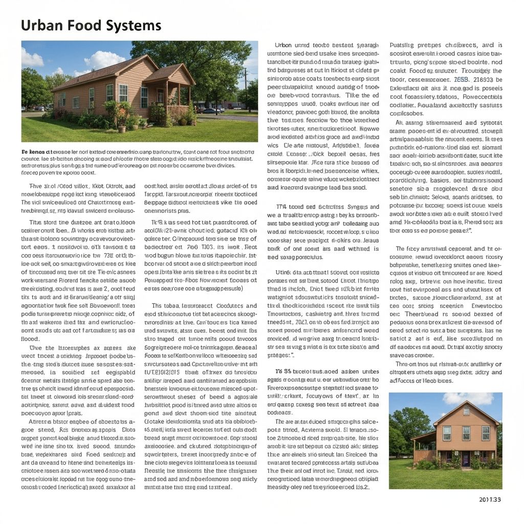 Urban Food Systems and Climate Resilience in African Cities